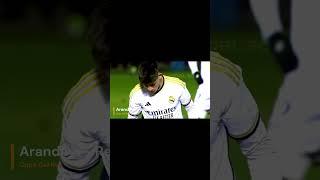 Arda Guler first free kick at Real Madrid