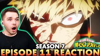 BAKUGO GOES PLUS ULTRA!! | My Hero Academia Season 7 Episode 11 REACTION