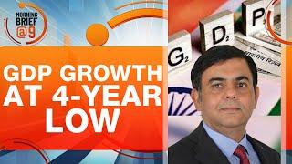 India’s GDP Growth Slows From 8.2% to 6.4% | What It Means for You in FY25? | Economist View | News9