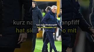 Mourinho-Ausraster sorgt für kuriose Statistik! #josémourinho #seriea #shorts