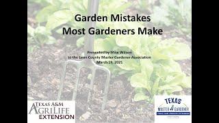 Garden Mistakes Most Gardeners Make