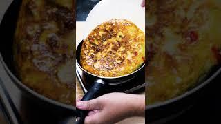 Amazing Omelette Spanish with 5 simple ingredients Fun Pan #7 #shorts