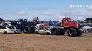 Monster Trucks Tug-O-War Great Dorset Steam Fair 2019