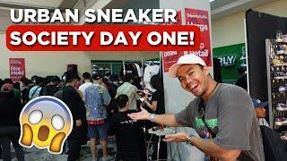 URBAN SNEAKER SOCIETY 2022 VLOG DAY ONE! | JUALAN SNEAKERS LAGI!