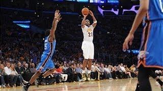 Jodie Meeks' 42 Points Helps the Lakers Stun the Thunder