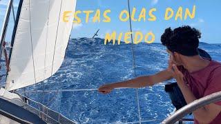 SURFEANDO OLAS GIGANTES + TORMENTA 40 NUDOS  Cruzando el Caribe en velero / Nomadas del Mar Ep.33
