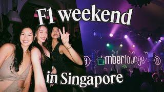 Singapore F1  Amber Lounge, *fancy* VIP events, and race viewing