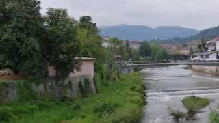 Troyan, peaceful town on the River Osam