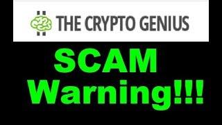 The Crypto Genius Review - Complete SCAM EXPOSED (Dont Waste your Money)