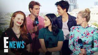 “Riverdale” Cast Talk Season 4, Luke Perry Tribute Episode, and Lili’s “Hustlers” Role | E! News