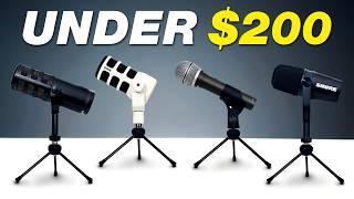 Best Microphones for Podcasting/Streaming Under $200