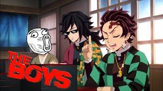 Giyu vs Tanjiro  | Eating Competition  | PART 3 | Demon slayer season 4 episode 3 in hindi dub