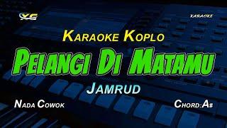 JAMRUD - PELANGI DI MATAMU KARAOKE KOPLO VERSION - NADA COWOK  (Tiga Puluh Menit Kita Disini)