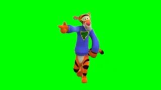 Tigger Fortnite/Scrubs Dance Green Screen