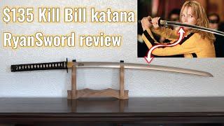 Budget katana for Kill Bill fans! $135 for a full functional Hattori Hanzo katana by RyanSword