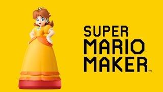 The Princess Daisy amiibo in Mario Maker