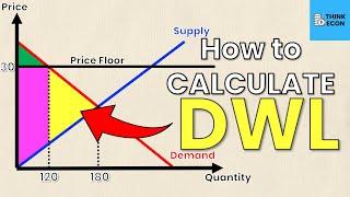 How to Calculate Deadweight Loss (with a Price Floor) | Think Econ