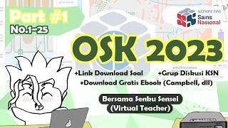 Pembahasan Soal OSK Biologi SMA 2023 Nomor 1 sampai 25 [Lvl#4-5] (Bersama Senku Sensei V-Teacher)