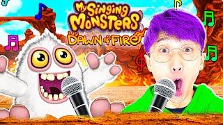 MY SINGING MONSTERS DAWN OF FIRE - CONTINENT - FULL SONG! (LANKYBOX Playing MY SINGING MONSTERS!)