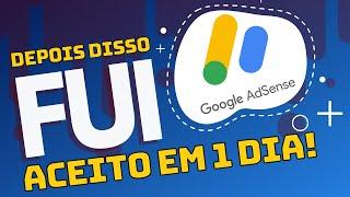 COMO APROVAR SITE NO ADSENSE RÁPIDO ( Minha Experiencia na prática )