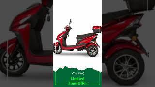 EWheels EW-10 Sport 48V 500W 3-Wheel Mobility Scooter