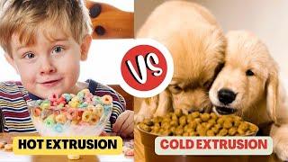 Hot Extrusion Vs. Cold Extrusion | Difference between them | Food Processing Industry #extrusion