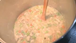 Pressure Canning Chicken Pot Pie Filling