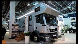 Phoenix Top X Alkoven MAN TGM Motorhome expedition luxury RV Camper Van walkaround + interior V0017