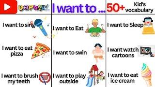 Everyday Life English Vocabulary for Beginners and Kids | Learn & Practice Essential Short Sentences