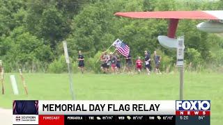 From Iraq to Mobile: Veterans renew Memorial Day relay run tradition