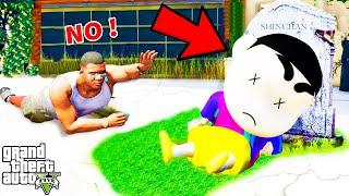 Who KILLED Shinchan in GTA 5 ? Franklin Find | SHINCHAN and CHOP