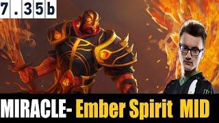 MIRACLE- [Ember Spirit] MID  7.35B - DOTA 2 HIGHEST MMR #dota2    #dota2gameplay  #miracle