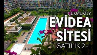 ÇEKMEKÖY EViDEA SiTESi HAVUZ MANZARALI SATILIK 2+1 DAİRE