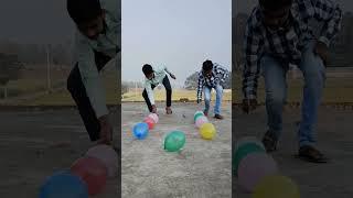 Balloon  poping challenge #funny #poppballons #popping #trending #video #video #challenge #viral