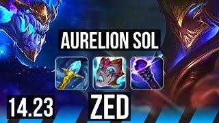 AURELION SOL vs ZED (MID) | KR Grandmaster | 14.23