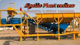 Concrete Batching Plant CP25 Apollo Review.