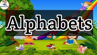 Alphabet| alphabet| alphabet phonic song|abcd|ABCD|kids video | Alphabet with spelling and pictures