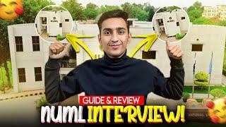 3 Steps Numl Interview Admission 2025 || Complete Guide and Review || Life at Numl University