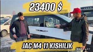 JAC M4 MIKROAVTOBUS ARZON NARXDA 8 LITR BENZIN 100 KMga YOKI METANDA XAYDASA BULADIGAN.