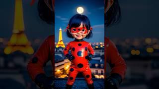 Adorable Babies as Miraculous Ladybug! #shorts #miraculous #miraculousladybug #funnybaby #ladybug