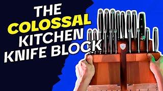 Unboxing the COLOSSAL Kitchen Knife Block From Dalstrong | 18 Knives Included