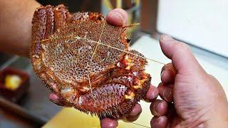 Japanese Street Food - HAIRY CRAB Mapo Tofu Okinawa Seafood Japan