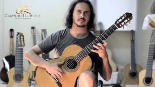 Chrystian Dozza visita o Luthier Samuel Carvalho