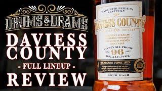 Daviess County Bourbon Review - Full Lineup