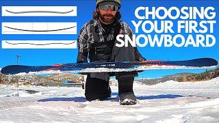 CHOOSING YOUR FIRST SNOWBOARD