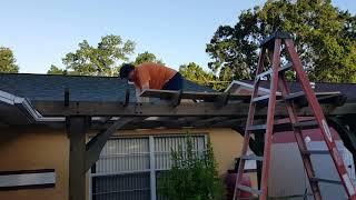 Last day backyard Discovery pergola