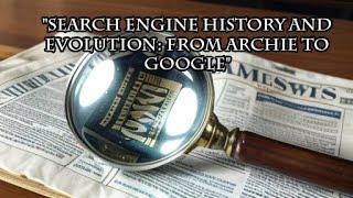 History and Evolution of Search Engines: From Archie to Google