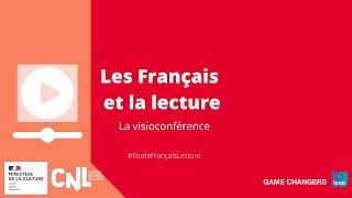 [CNL] Baromètre "Les Français et la lecture", la visioconférence.