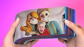  SMILING CRITTERS ANIMATION Poppy Playtime Chapter 3 Song  FlipBook Animation