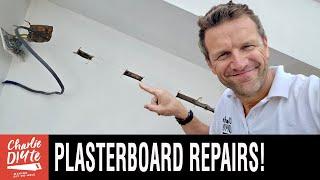 How to Repair Holes in Plaster